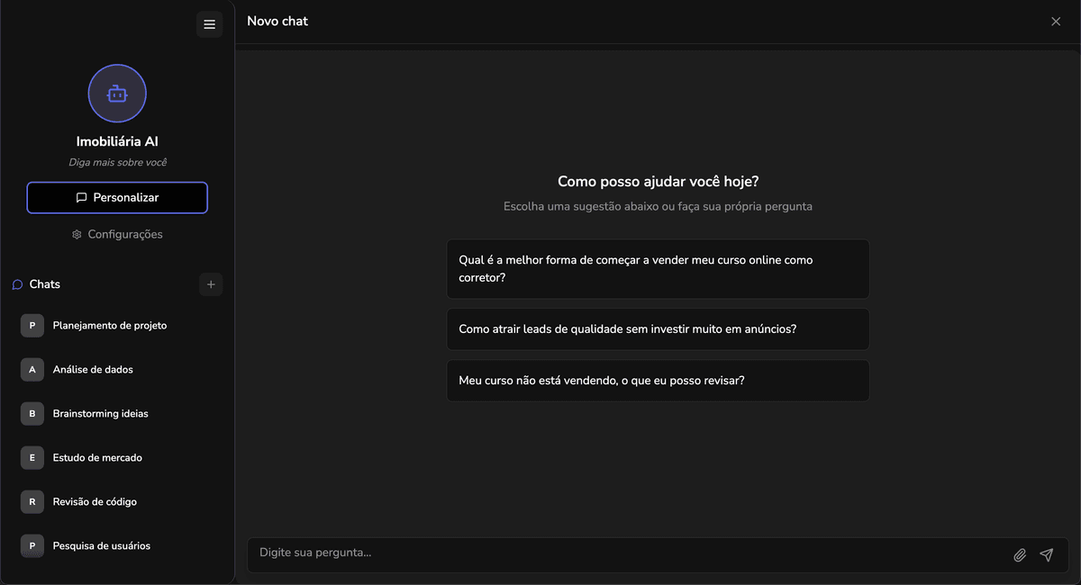 Hubblet AI Interface