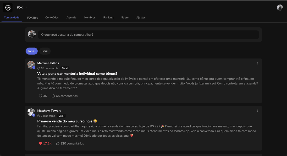Hubblet Community Interface