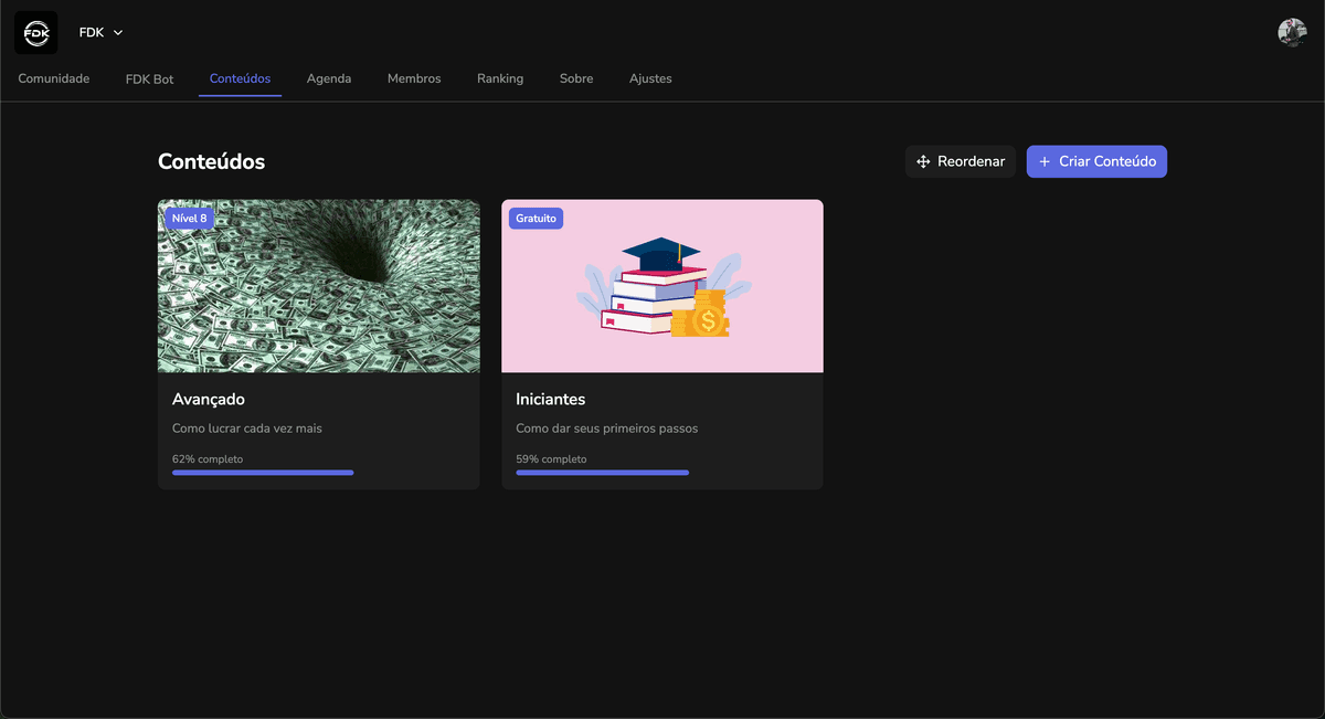 Hubblet Contents Interface